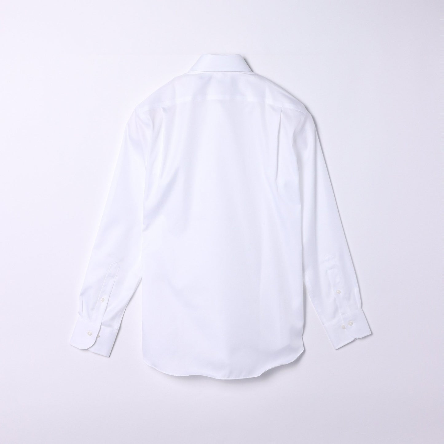 【アウトレット】NY CARE FREE・SUPIMA COTTON コットンツイル 長袖レギュラーカラーシャツ