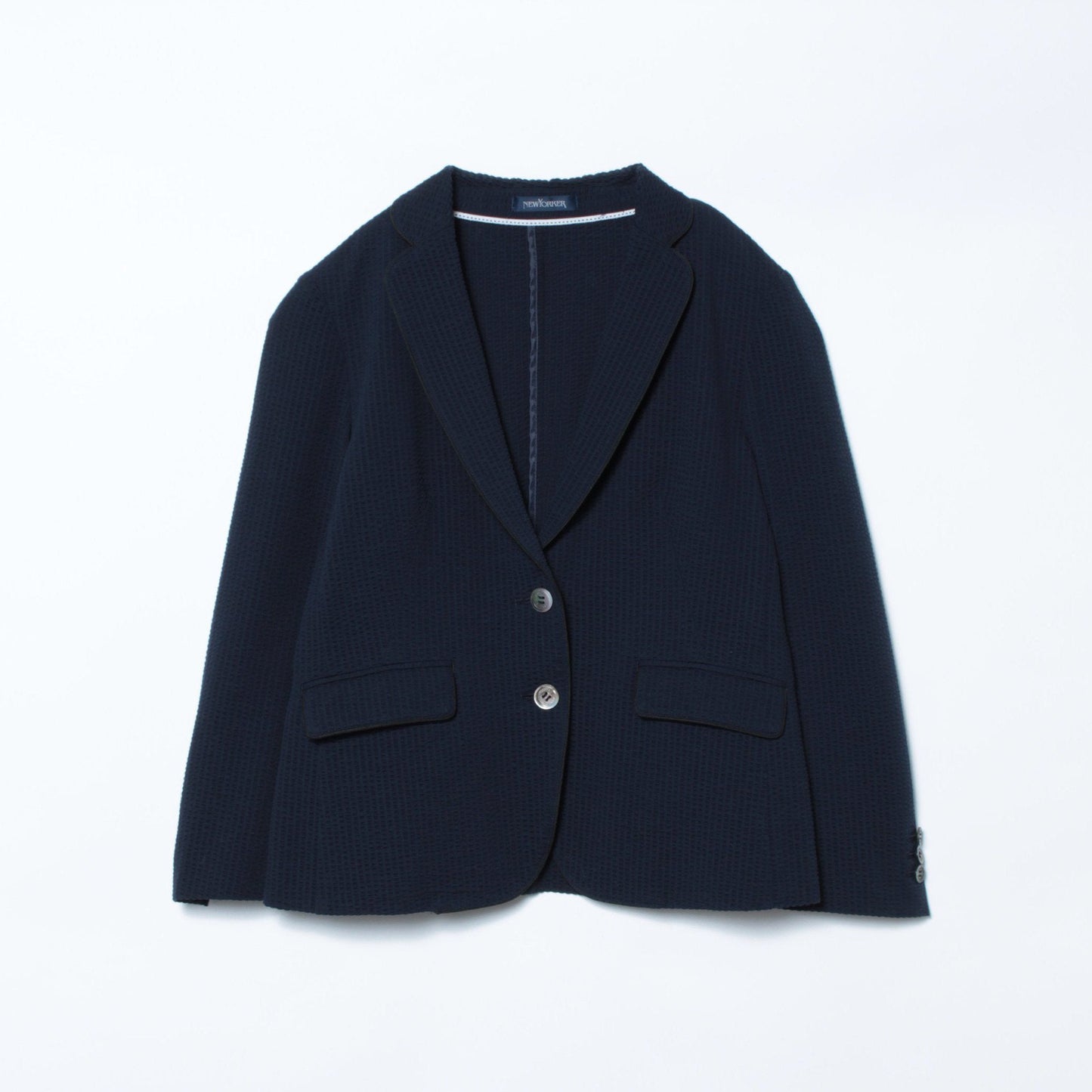 【Summer Time Blazer】サッカー2釦シングルブレザー