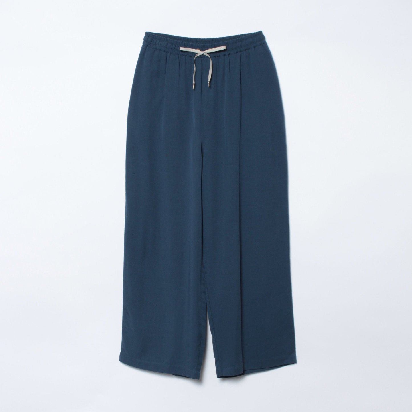 Drapey Gabardine ドローストリングワイドパンツ