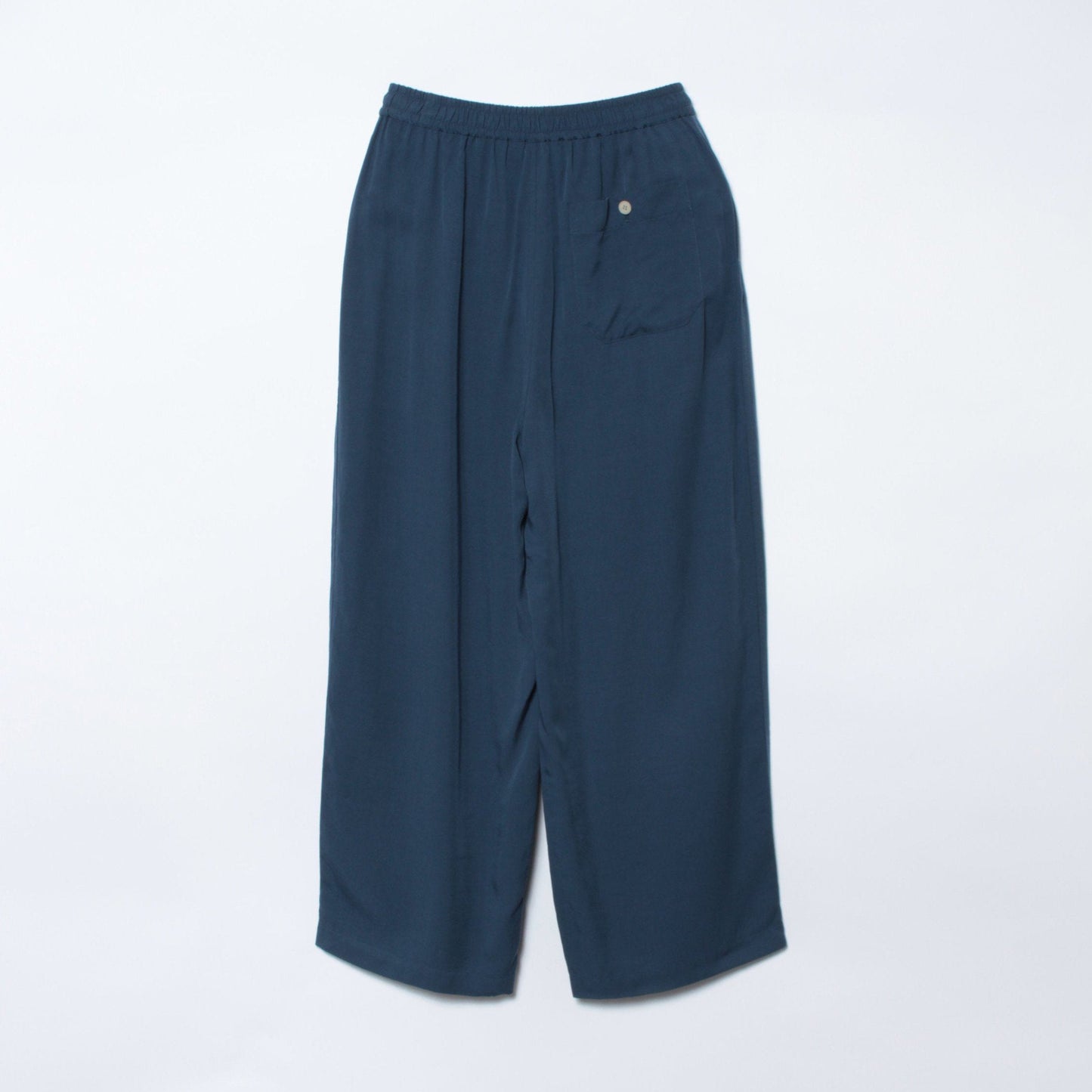 Drapey Gabardine ドローストリングワイドパンツ