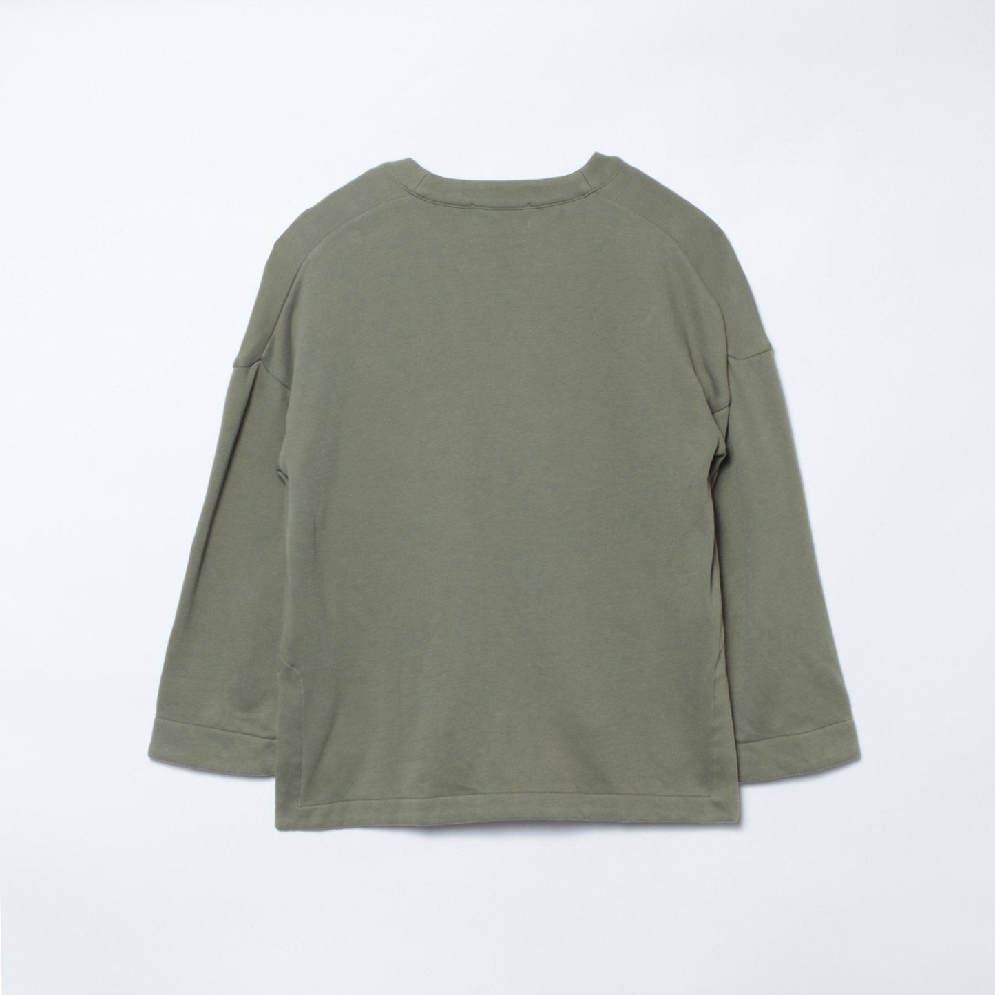 Organic Cotton Ratch pile Vネックスウェット