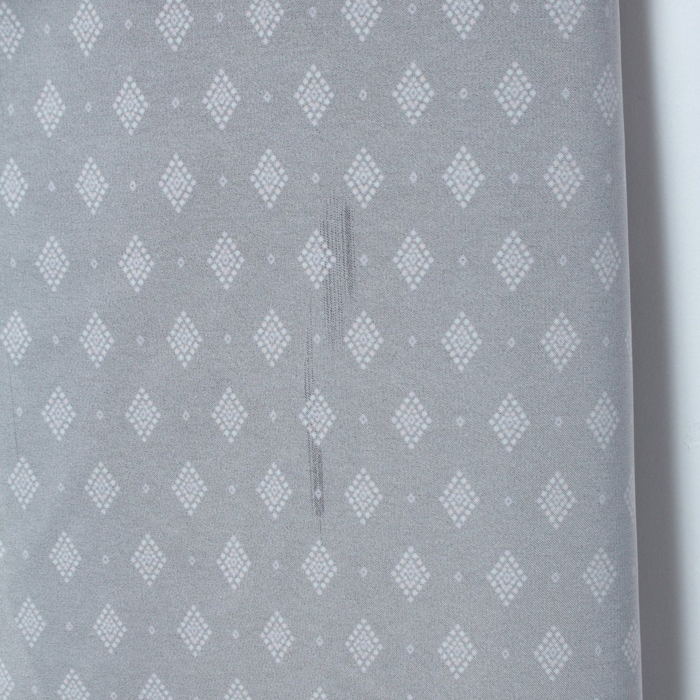 【L】クリスタルパネルプリント クルーネックワンピース