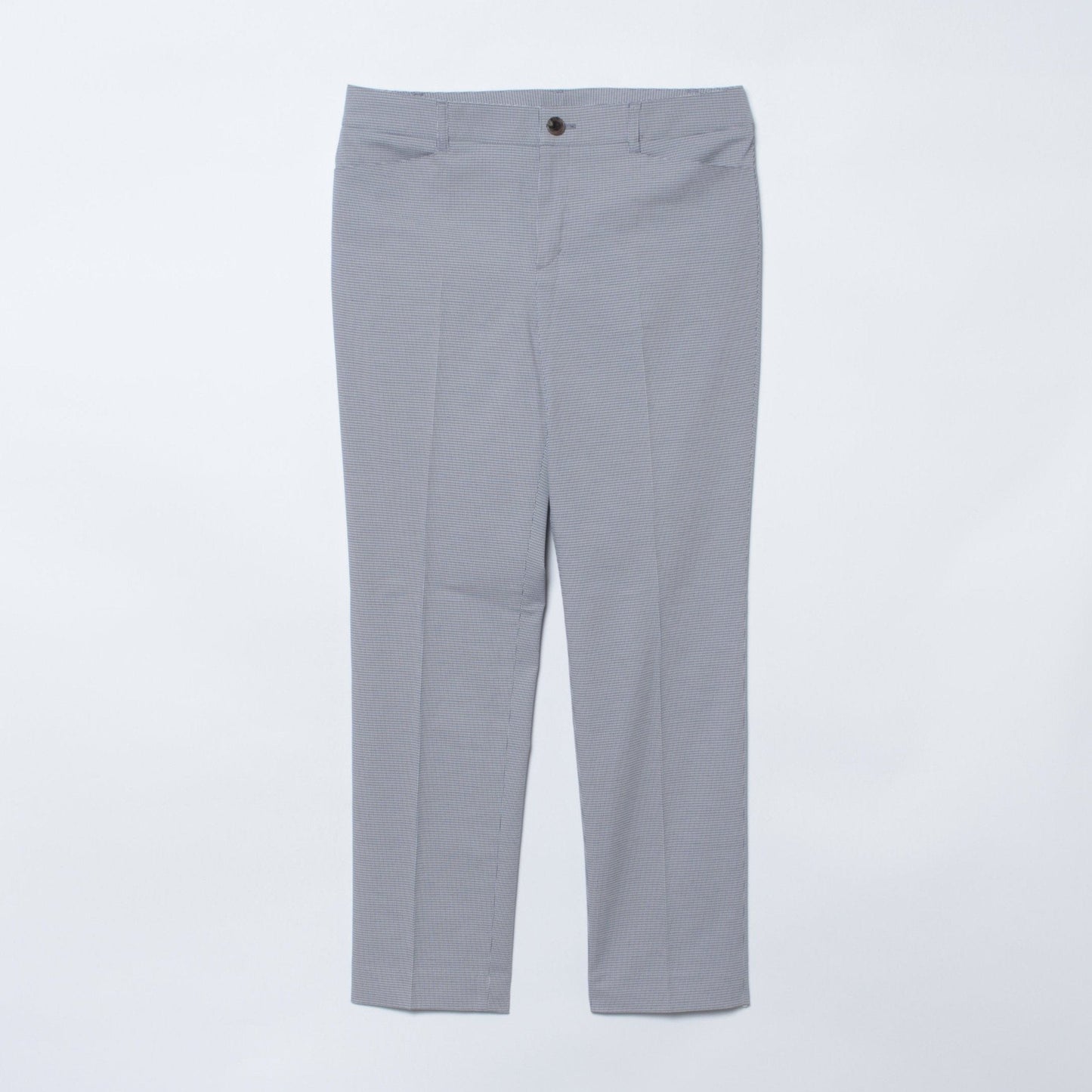 【定番】スタイリッシュテーパードパンツ(千鳥柄)