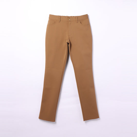 【アウトレット】【ストレッチ】ダンボールニット アクティブカラーパンツ(ノータック・ハーフ仕上げ)