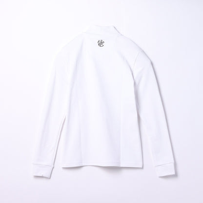 【アウトレット】モックネックロングスリーブＴシャツ