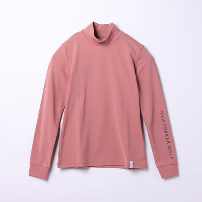 【アウトレット】モックネックロングスリーブＴシャツ