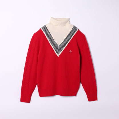 【アウトレット】ドッキングクリケットセーター