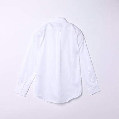 【アウトレット】NY CARE FREE・SUPIMA COTTON コットンツイル 長袖ボタンダウンシャツ