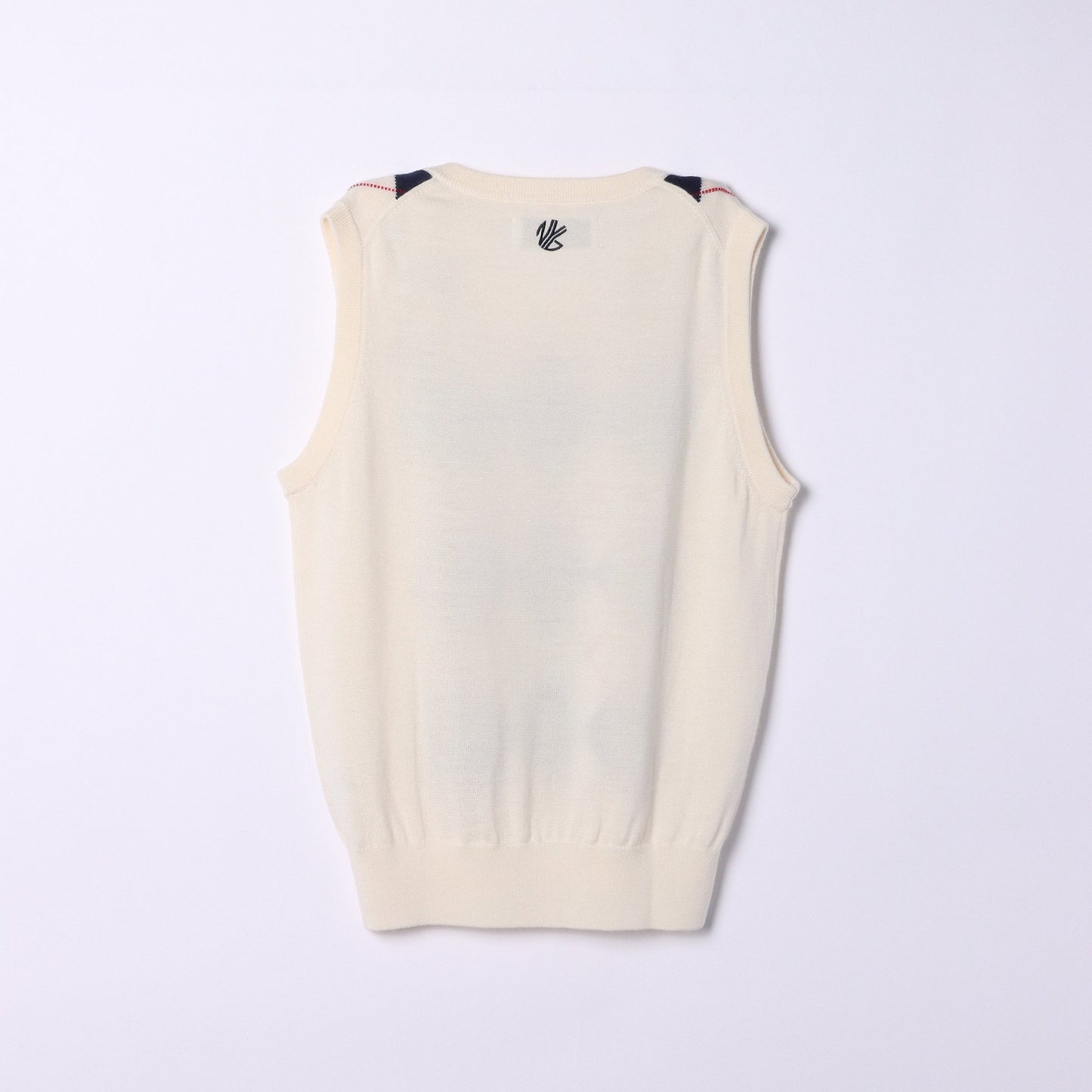 【アウトレット】アーガイル ニットベスト