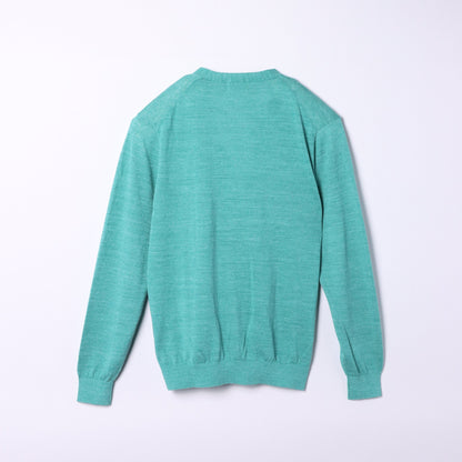 【アウトレット】【ウォッシャブル】リネンポリエステルカーディガン