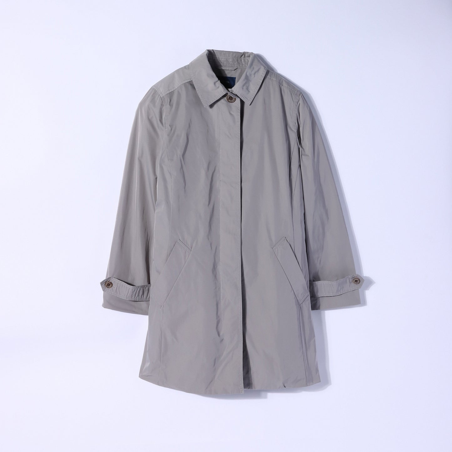 【7DAYS COAT】メモリーギャバ ステンカラーコート