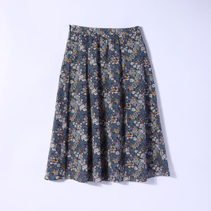 リバティ ウインドルシャムグローブ タックフレアスカート