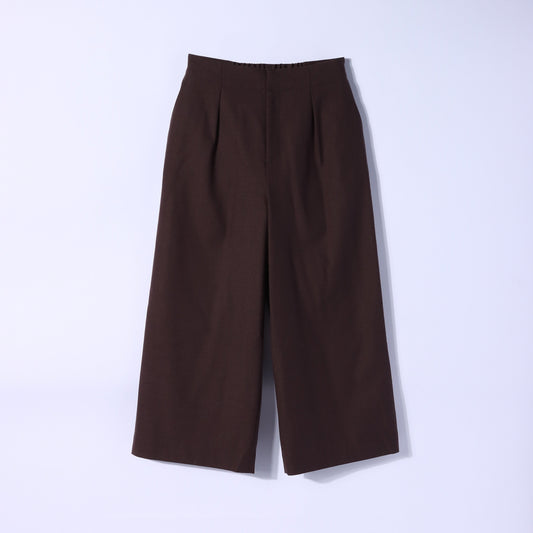 ミルドカルゼ タックガウチョパンツ