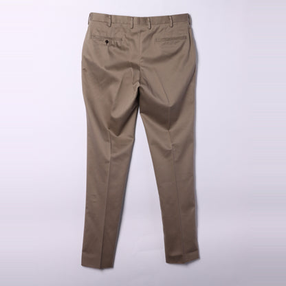 ノータック コットンチノパンツ