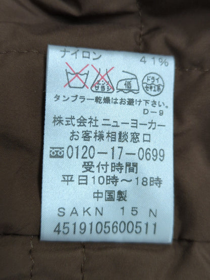 ウール混 フード付きショートコート