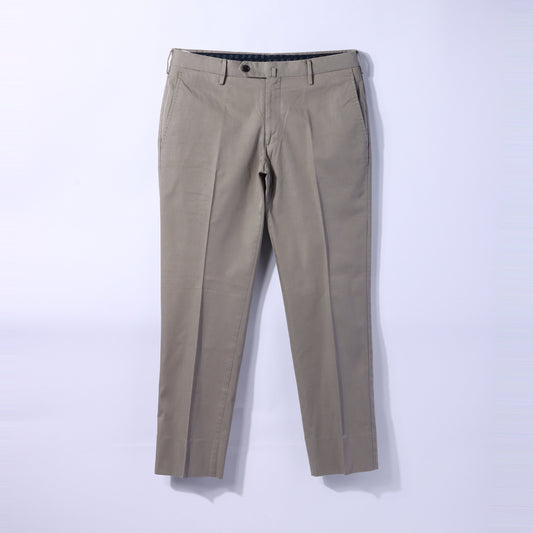 【COOL COMFORT(吸湿速乾性)】ソラーロカラード スリムカジュアルパンツ(ノータック)