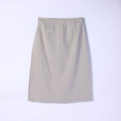 【L】チドリジャカード Iラインスリットスカート