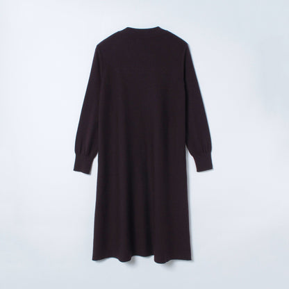 Premium Knit Dress Aラインニットワンピース