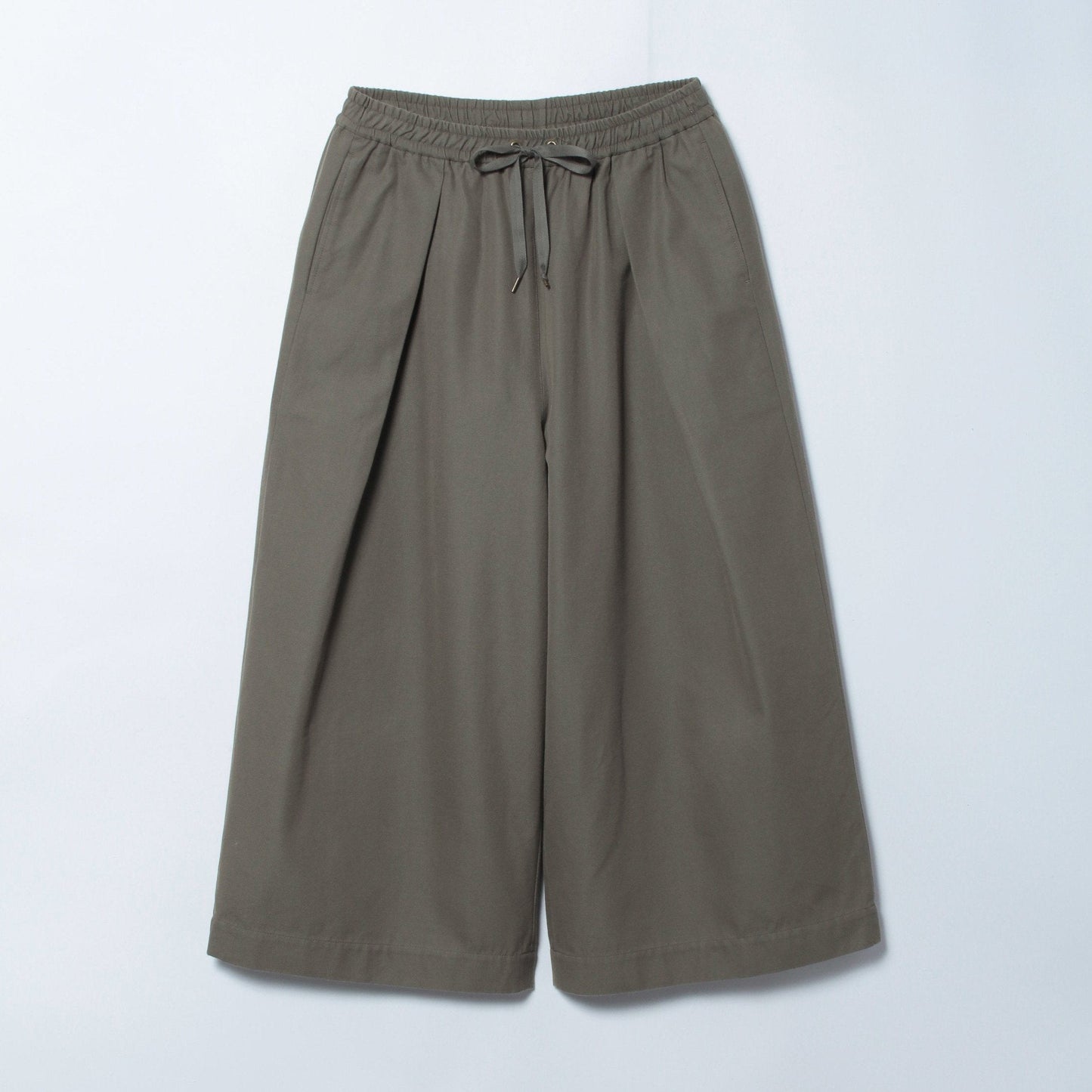 Organic Cotton Wool Gabardine　ロングキュロット