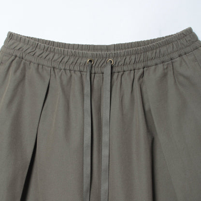 Organic Cotton Wool Gabardine　ロングキュロット